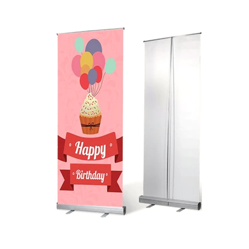 Oprolbanner PVC-stijve folie